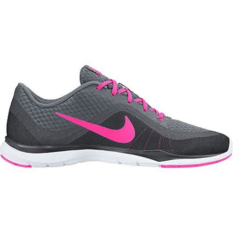 Nike Womens Wmns Flex Trainer 6, COOL GREY/PINK BLAST 